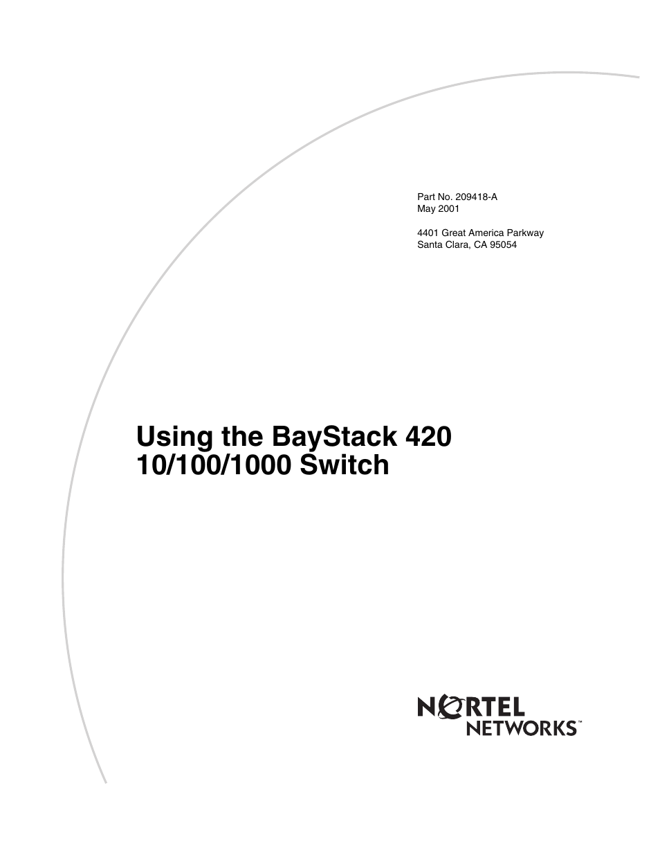 Nortel Networks 1000ASE-XD User Manual | 214 pages