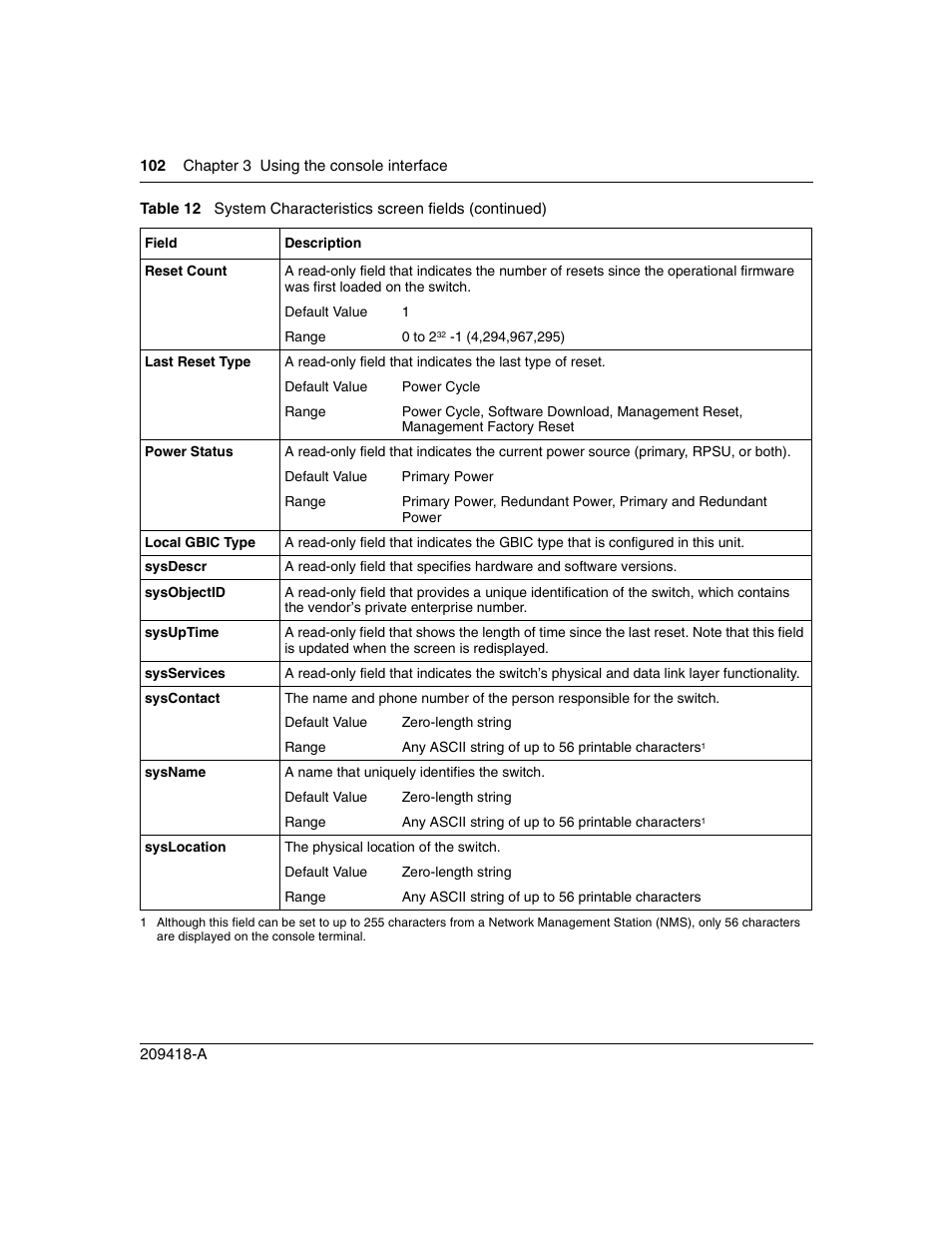 Nortel Networks 1000ASE-XD User Manual | Page 102 / 214