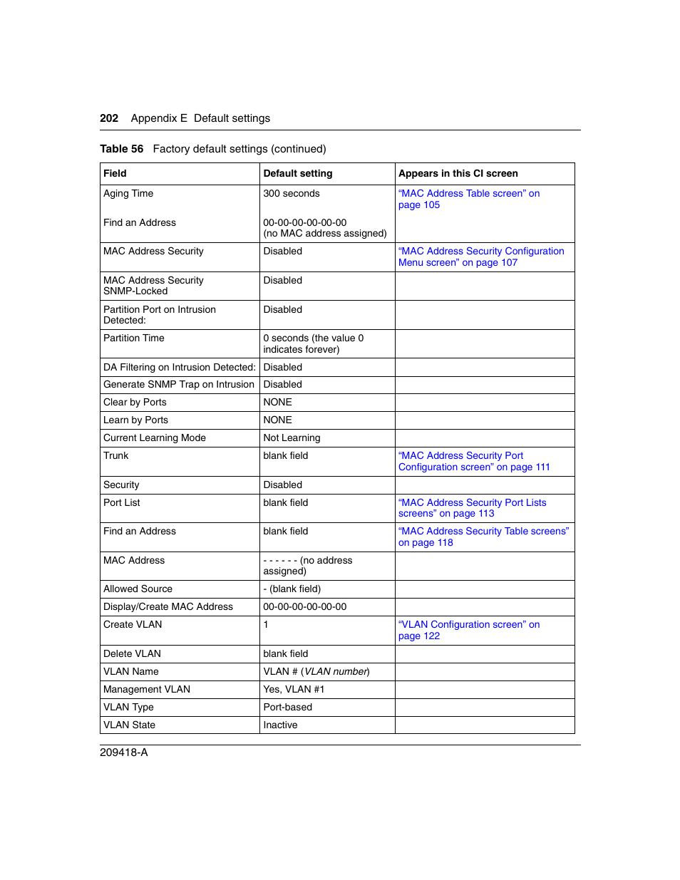 Nortel Networks 1000ASE-XD User Manual | Page 202 / 214