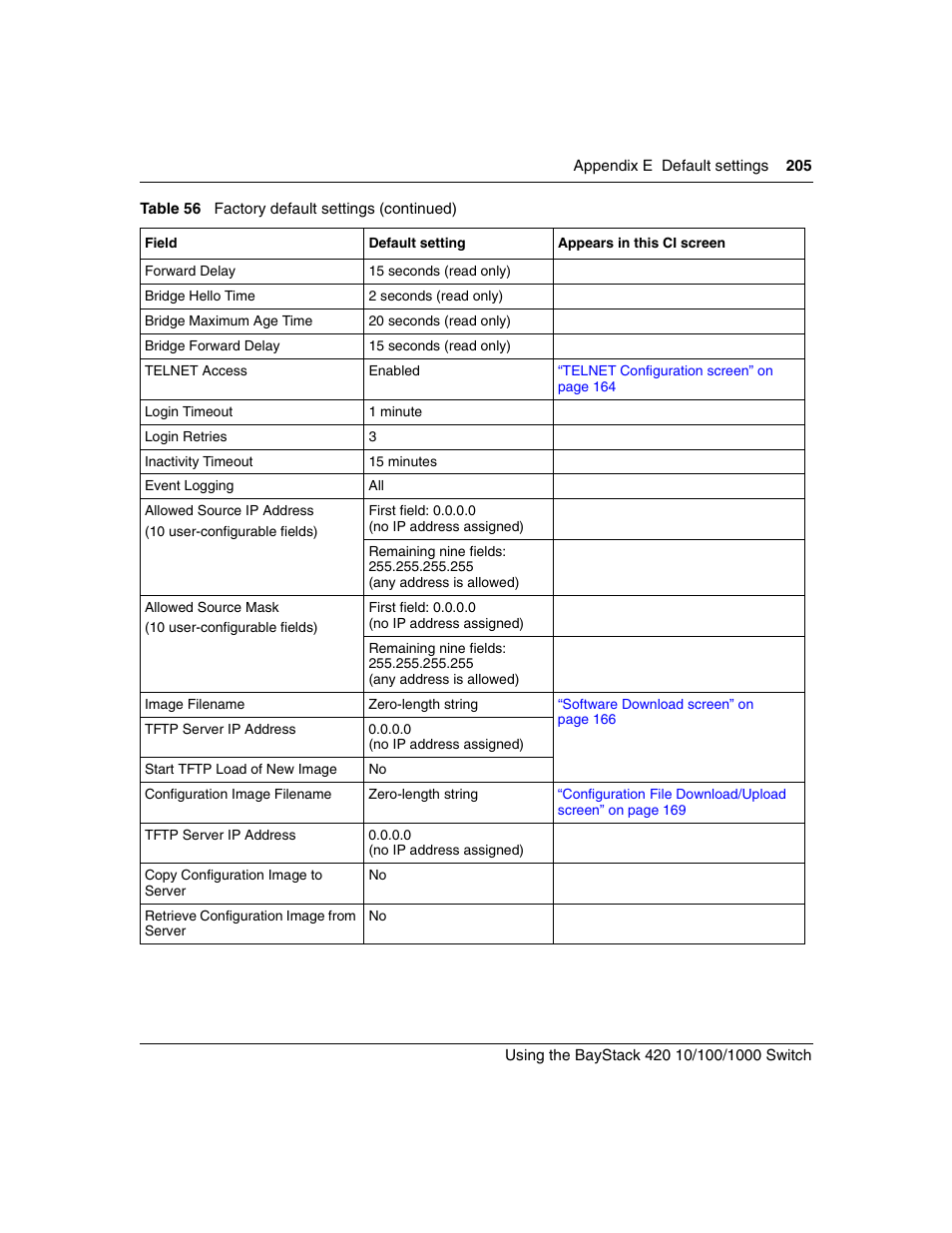 Nortel Networks 1000ASE-XD User Manual | Page 205 / 214