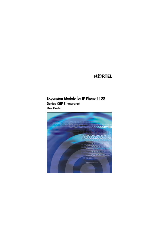 Nortel Networks 1100 Series User Manual | 24 pages