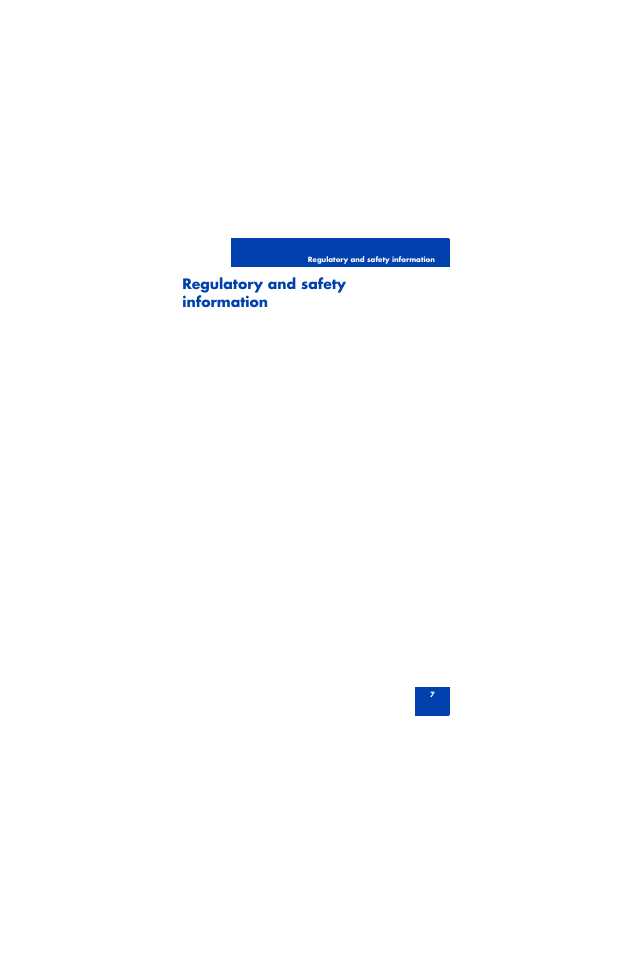 Regulatory and safety information | Nortel Networks 1100 Series User Manual | Page 7 / 24