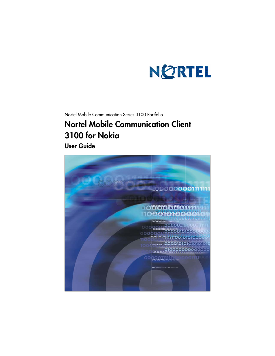 Nortel Networks 3100 User Manual | 72 pages