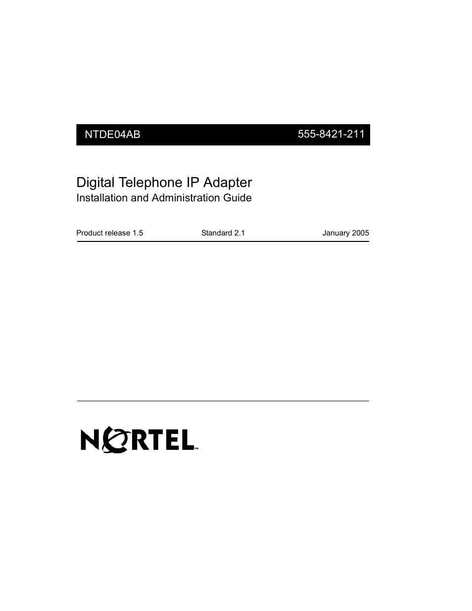 Nortel Networks M3310 User Manual | 264 pages