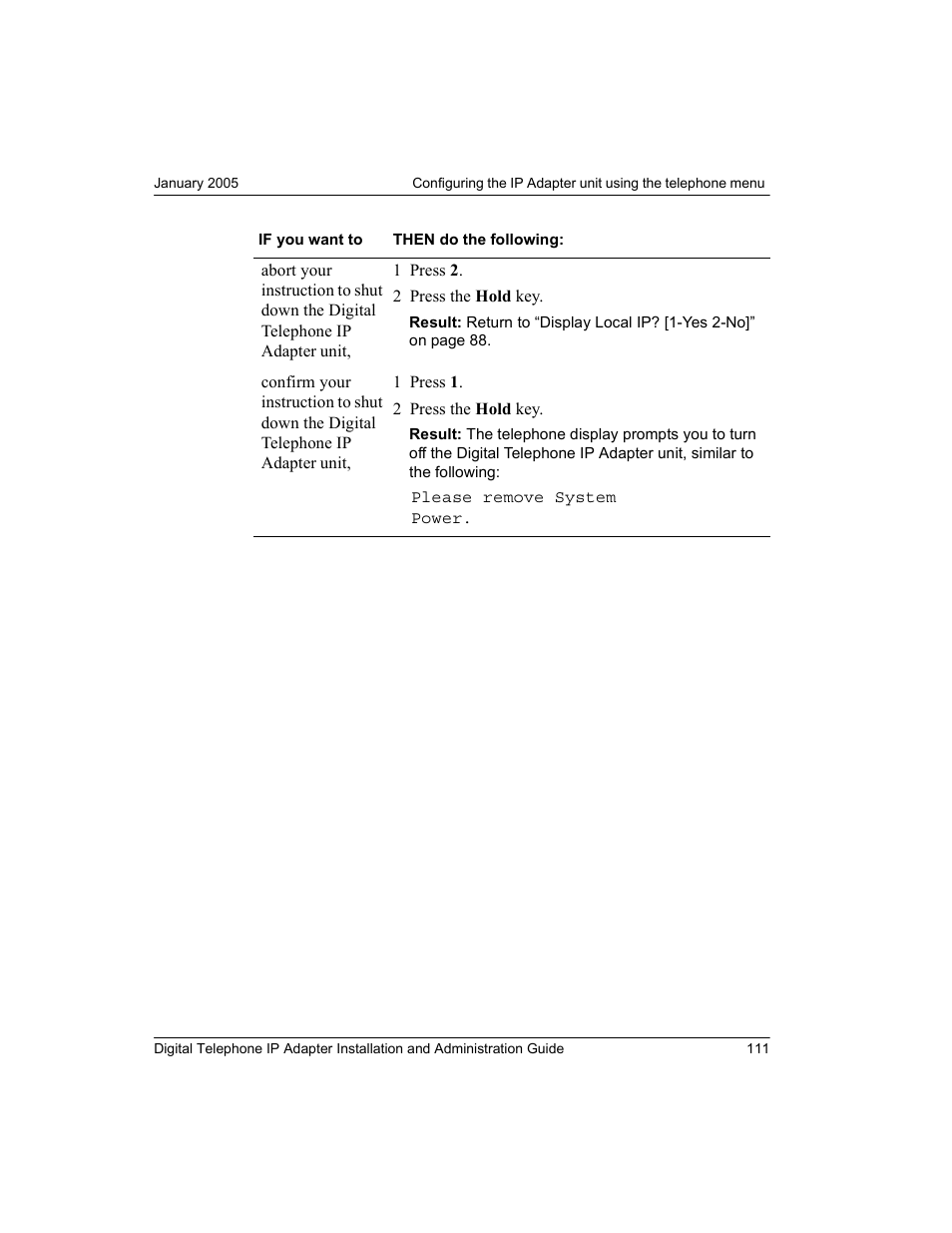 Nortel Networks M3310 User Manual | Page 111 / 264