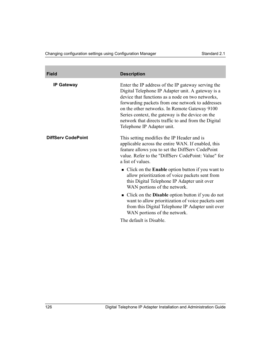 Nortel Networks M3310 User Manual | Page 126 / 264