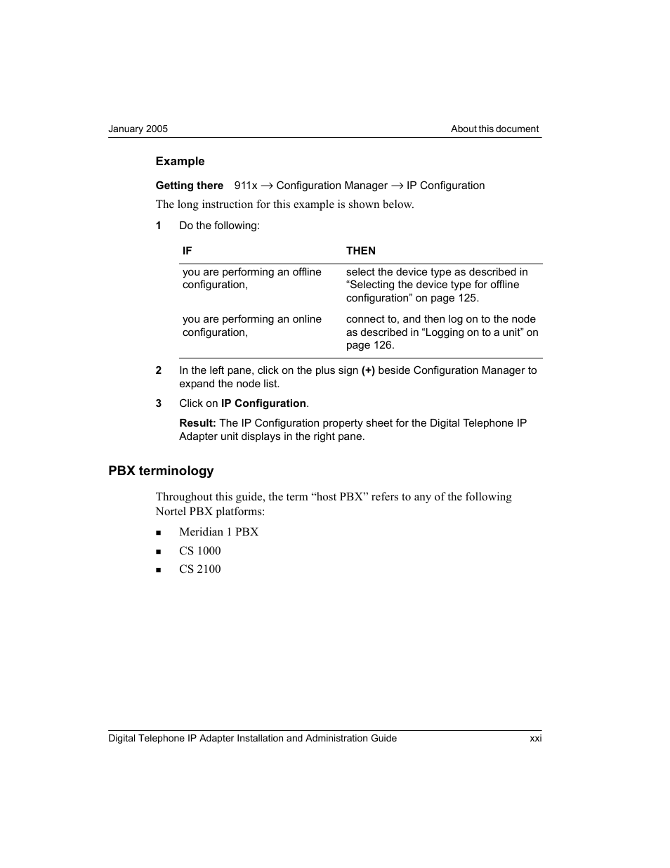 Pbx terminology | Nortel Networks M3310 User Manual | Page 21 / 264