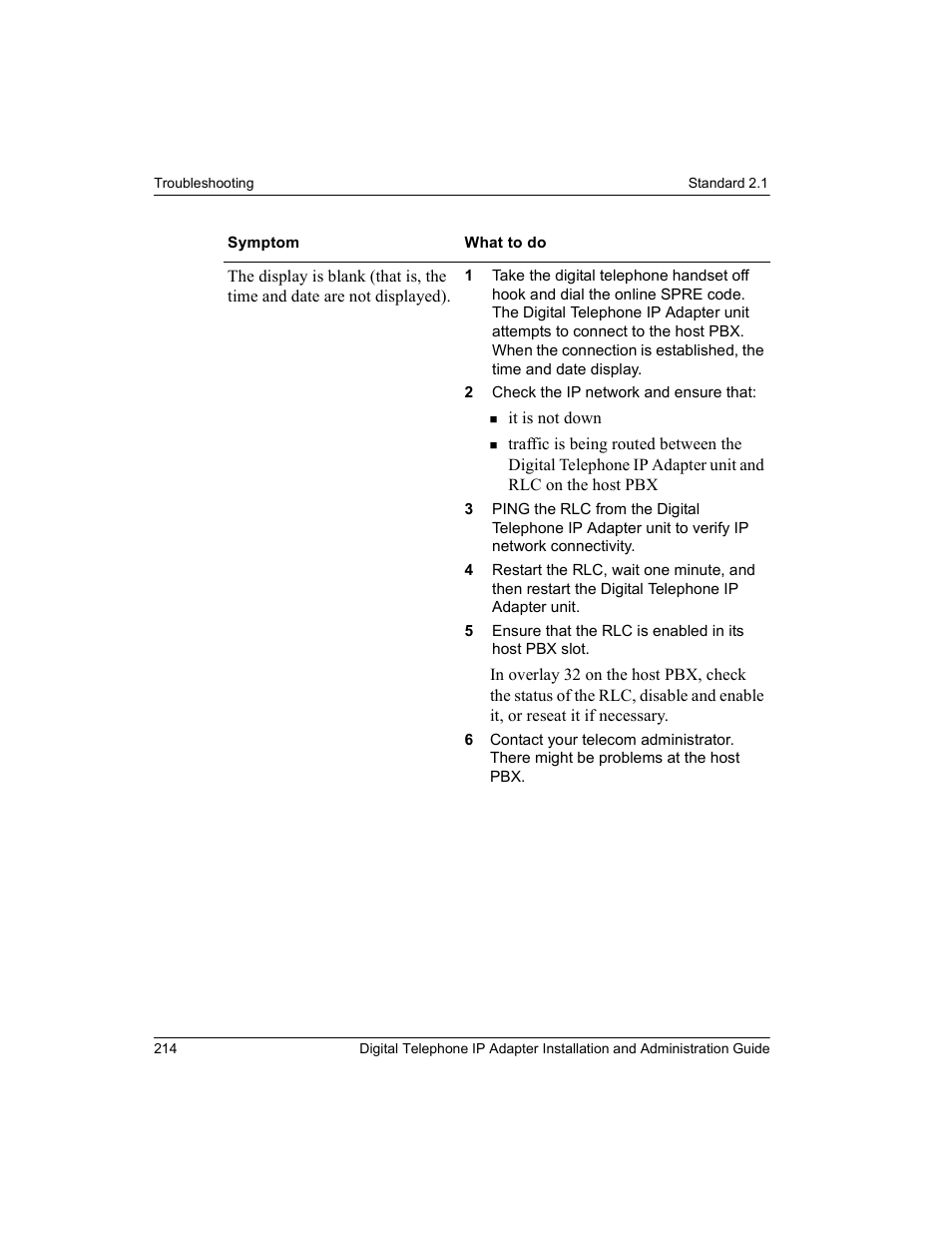 Nortel Networks M3310 User Manual | Page 214 / 264