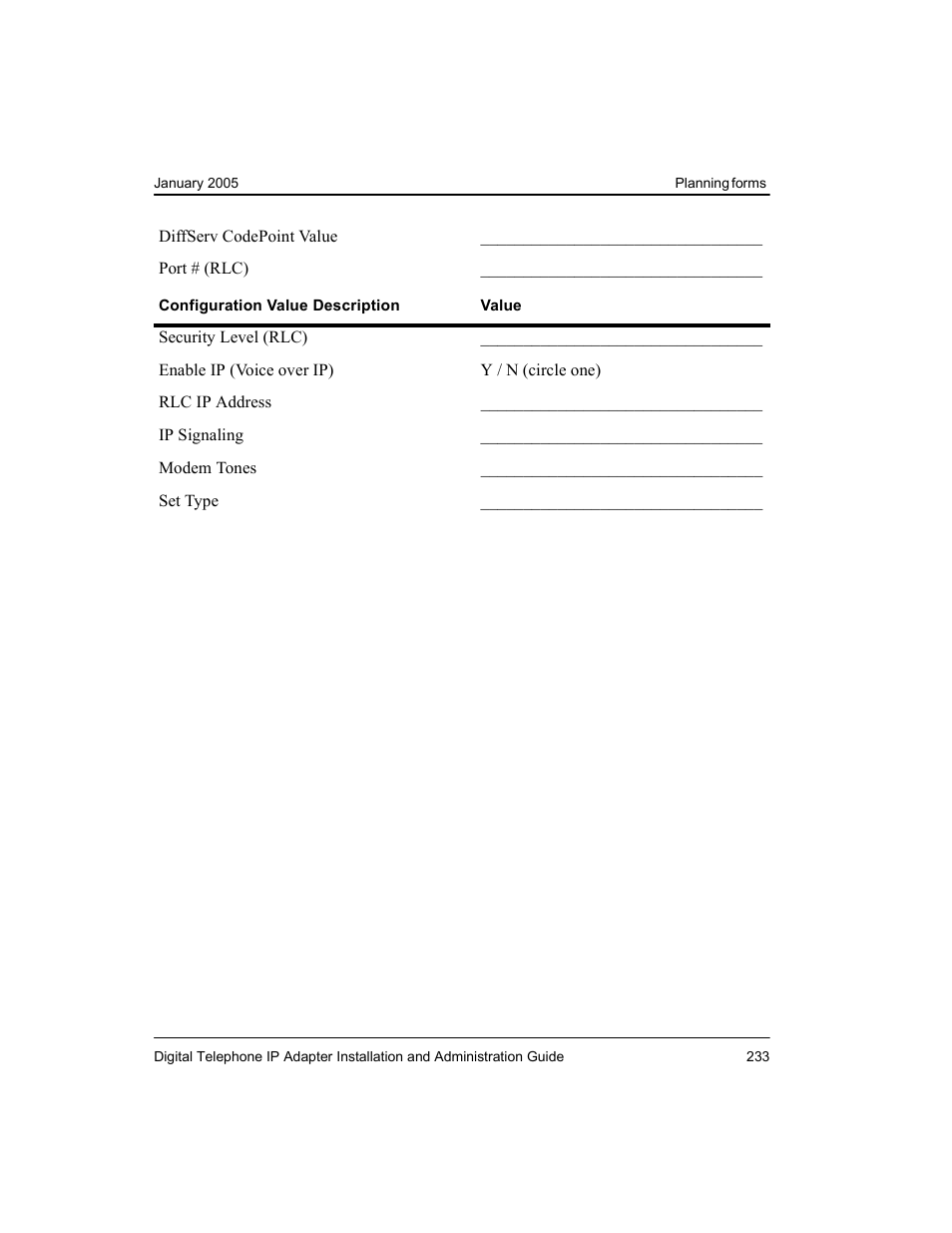 Nortel Networks M3310 User Manual | Page 233 / 264