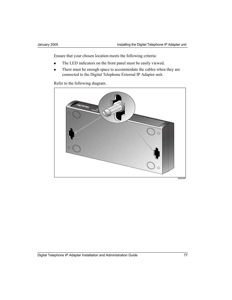 Nortel Networks M3310 User Manual | Page 77 / 264