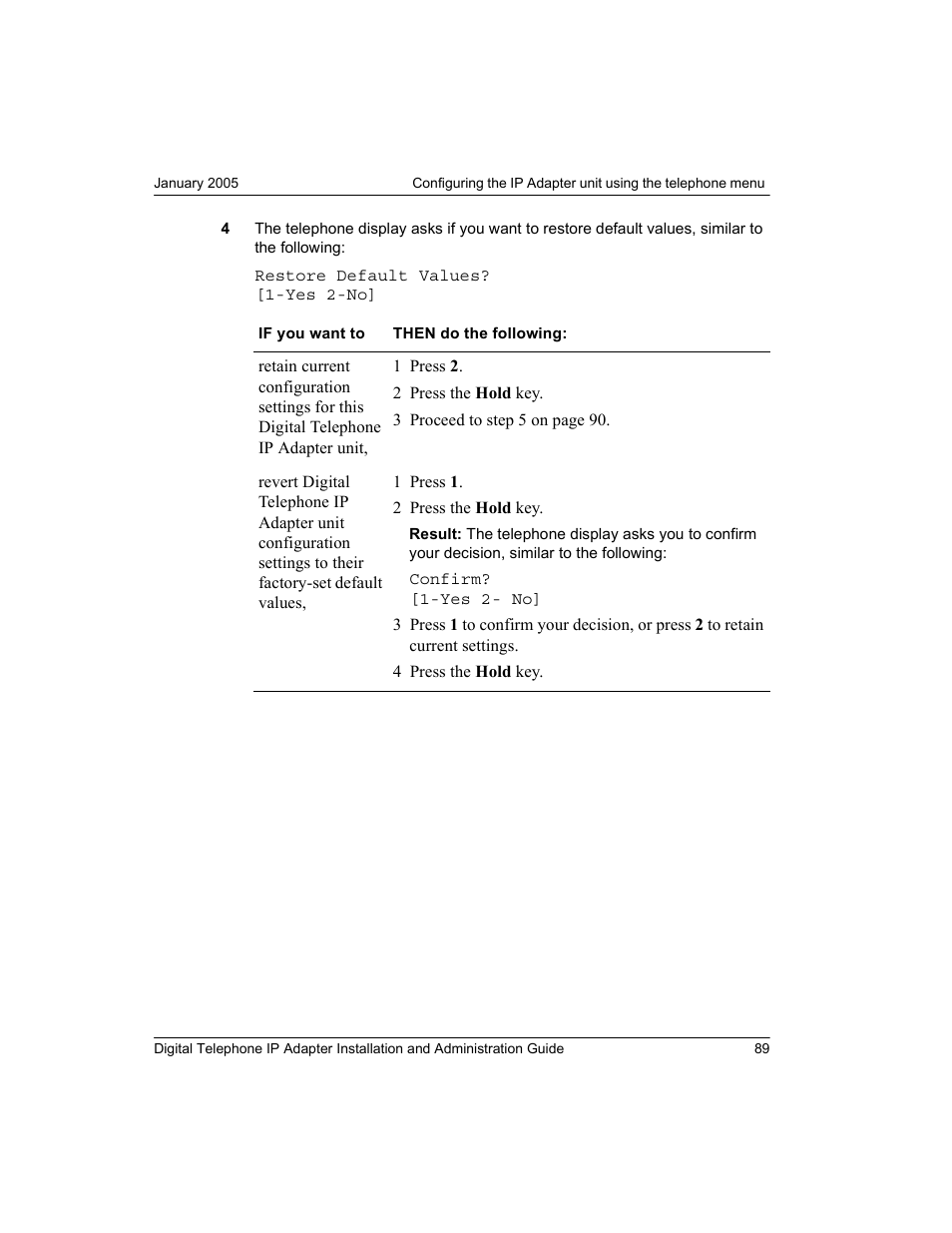 Nortel Networks M3310 User Manual | Page 89 / 264