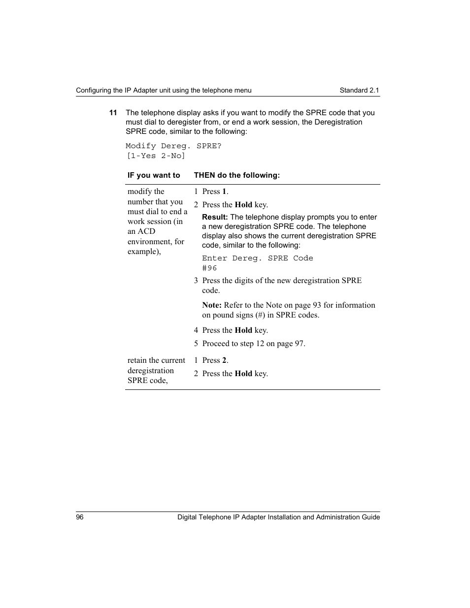 Nortel Networks M3310 User Manual | Page 96 / 264