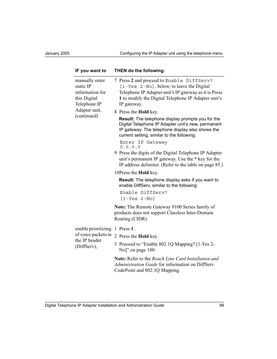 Nortel Networks M3310 User Manual | Page 99 / 264