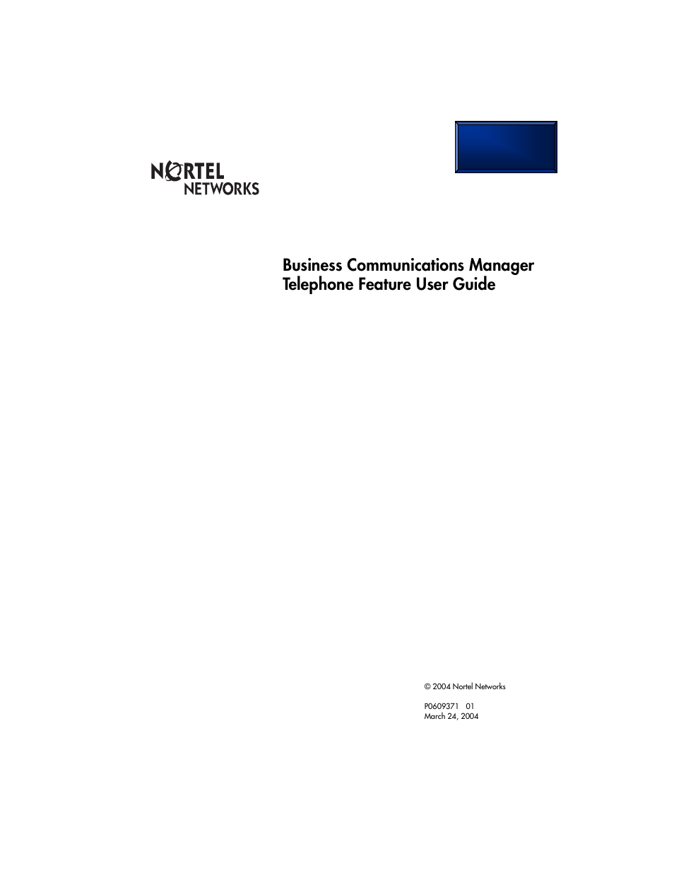 Nortel Networks Nortel M 7000 User Manual | 16 pages