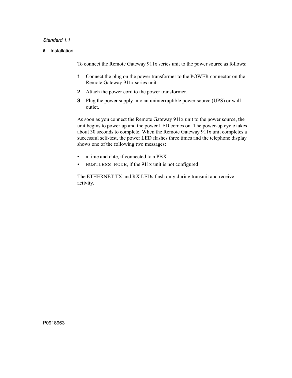 Nortel Networks 911x Series User Manual | Page 8 / 10