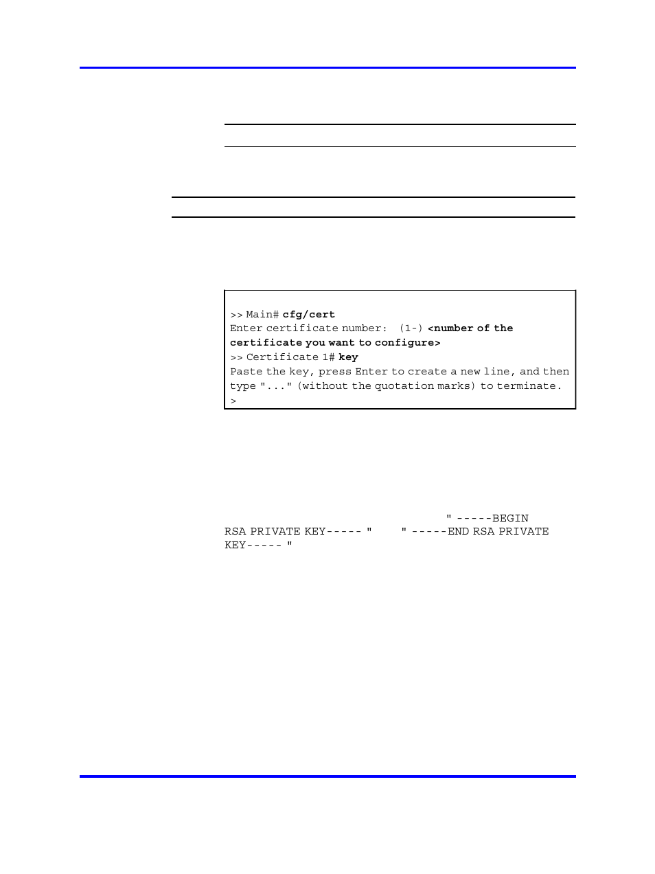 Copy-and-paste private key | Nortel Networks NN46120-104 User Manual | Page 102 / 300