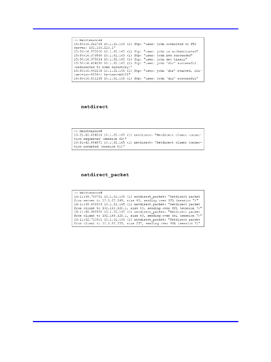 Netdirect, Netdirect_packet | Nortel Networks NN46120-104 User Manual | Page 167 / 300