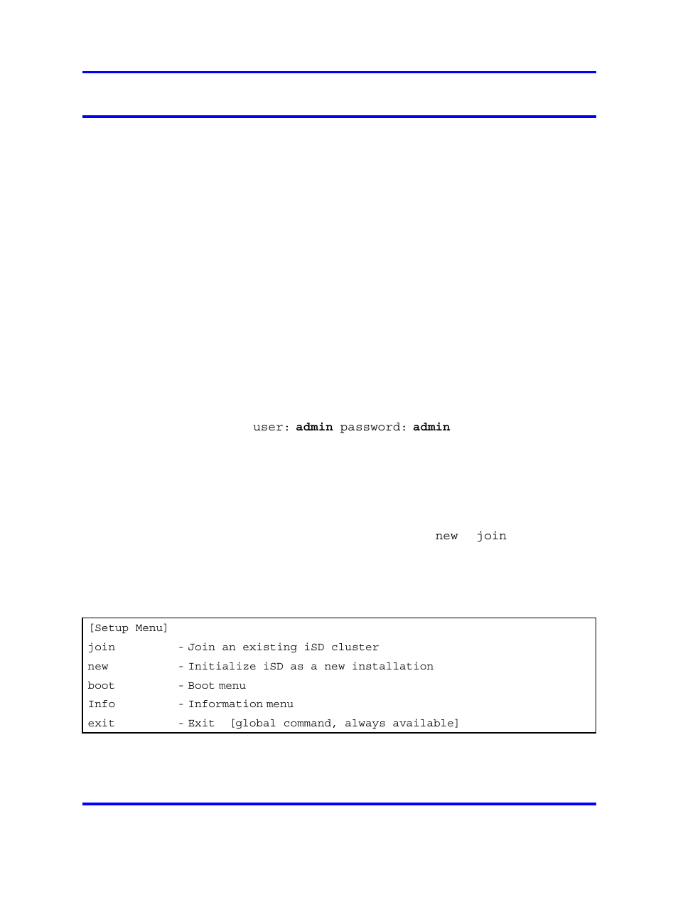 Configuration at boot up, The setup menu | Nortel Networks NN46120-104 User Manual | Page 41 / 300