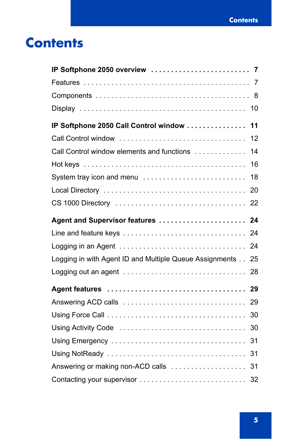 Nortel Networks NN-10300-053 User Manual | Page 5 / 44