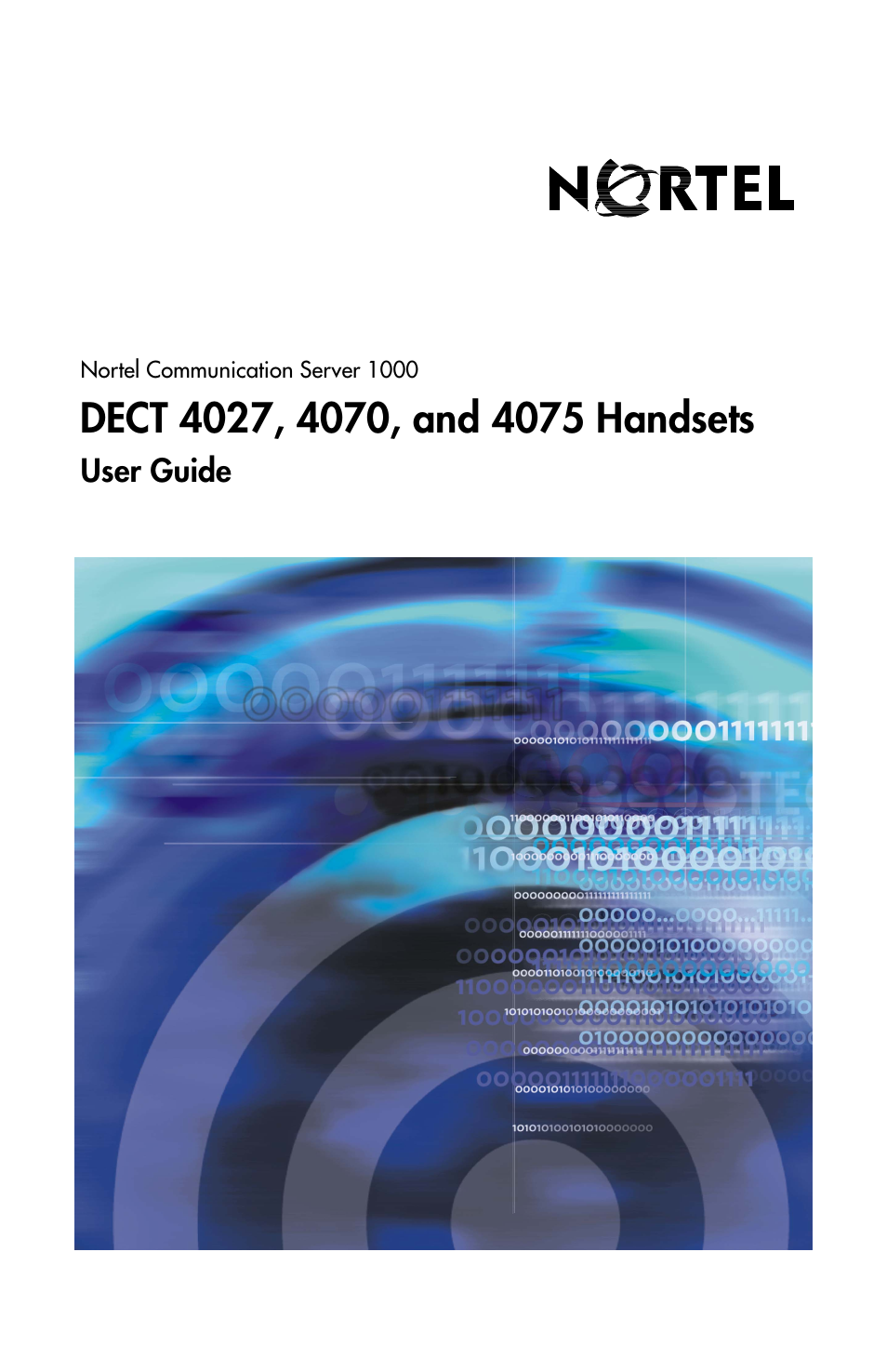 Nortel Networks Nortel 4075 User Manual | 244 pages