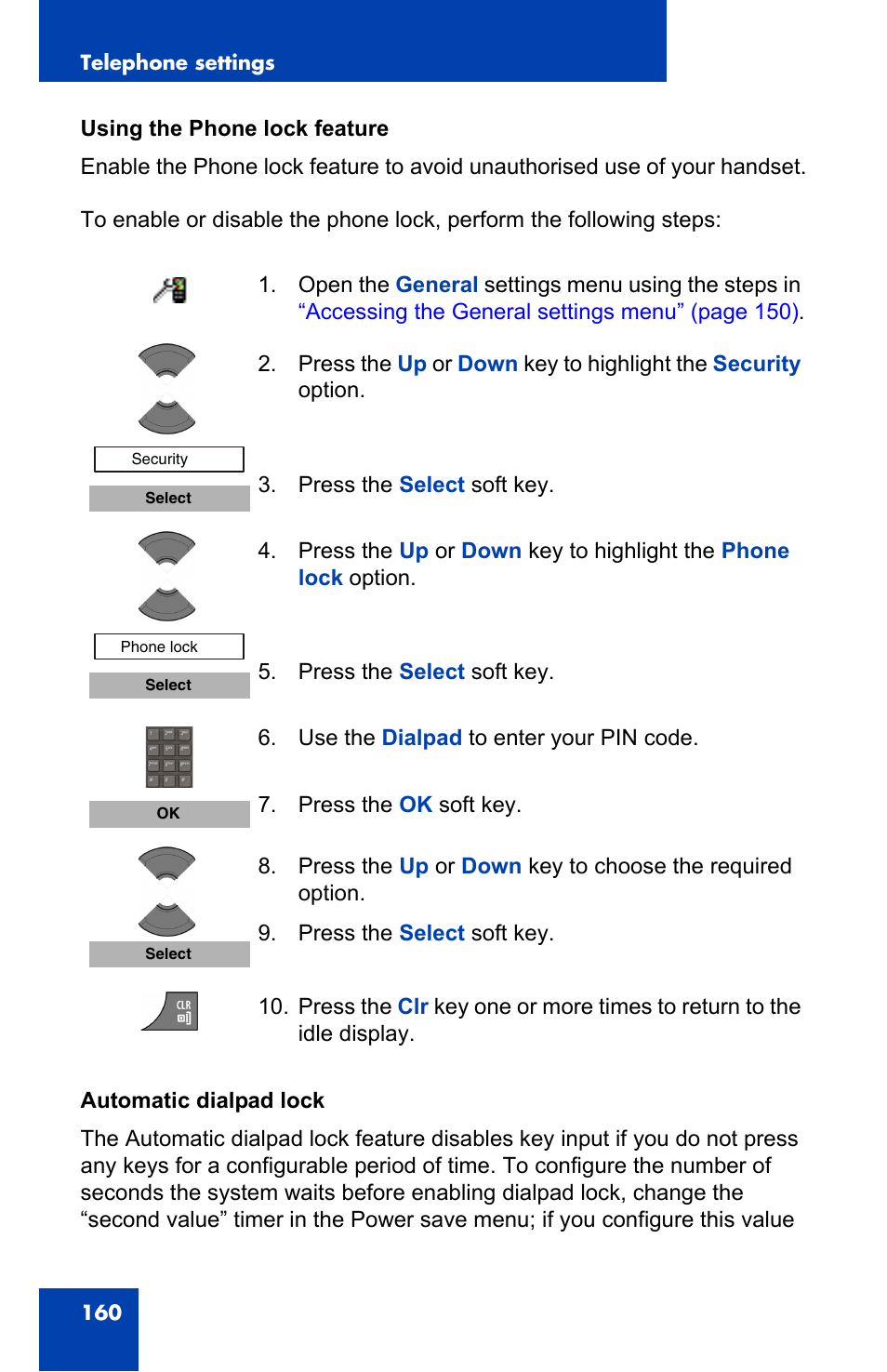 Nortel Networks Nortel 4075 User Manual | Page 160 / 244