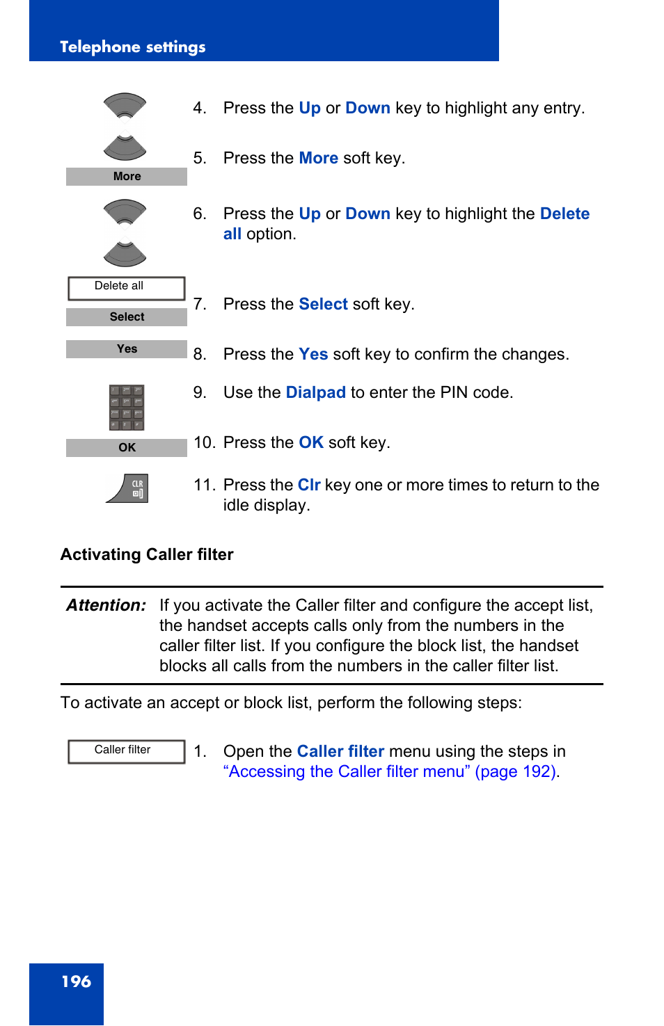 Nortel Networks Nortel 4075 User Manual | Page 196 / 244