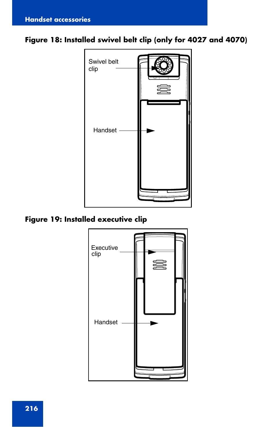Figure 18, Figure 19 | Nortel Networks Nortel 4075 User Manual | Page 216 / 244