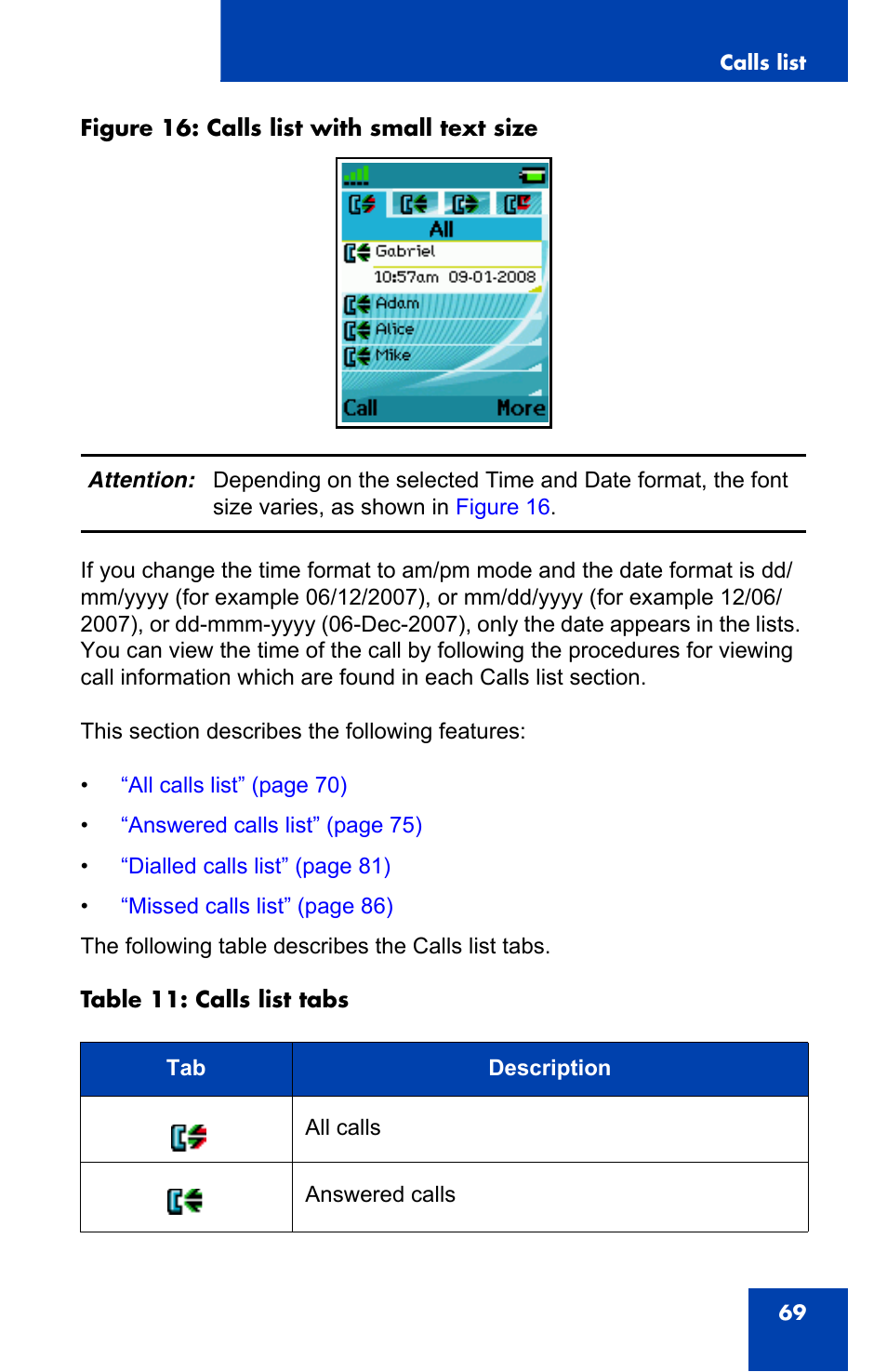 Nortel Networks Nortel 4075 User Manual | Page 69 / 244