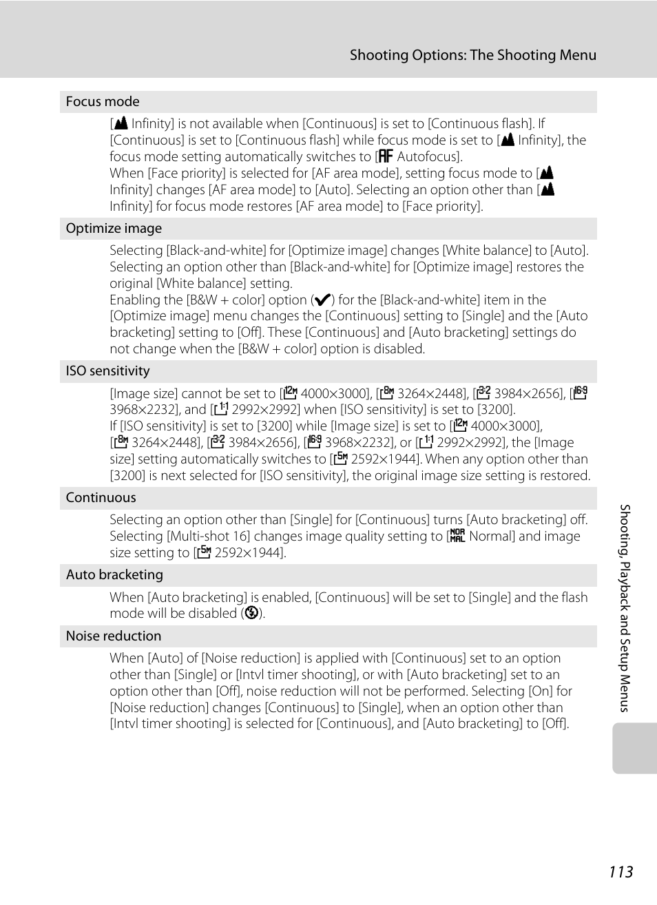 Nikon P5100 User Manual | Page 127 / 176