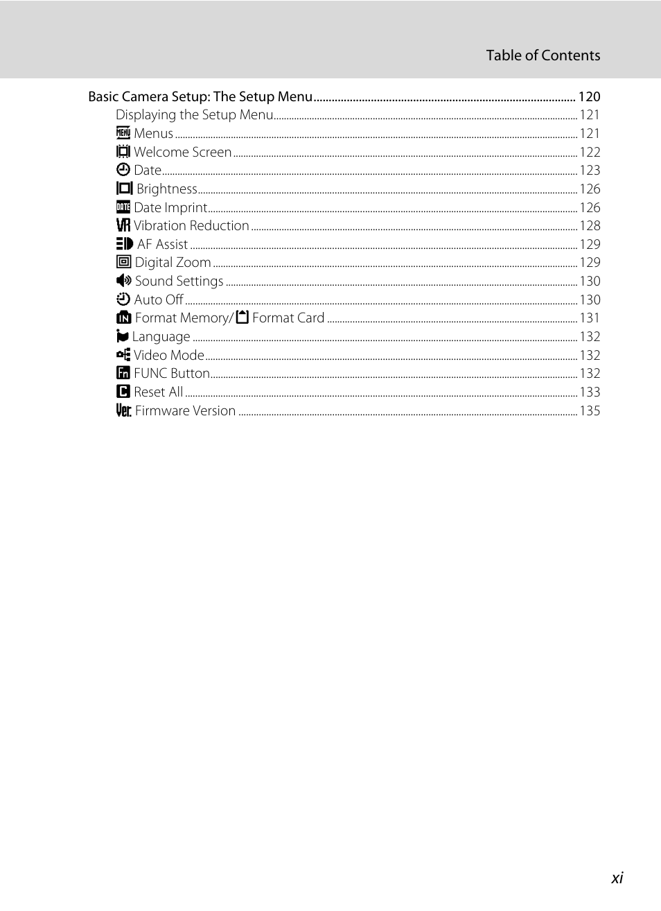 Nikon P5100 User Manual | Page 13 / 176