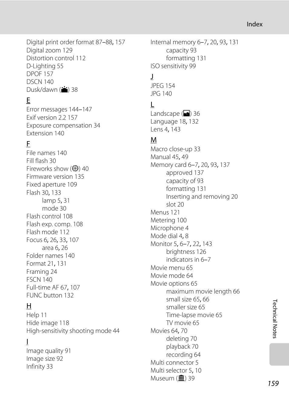Nikon P5100 User Manual | Page 173 / 176