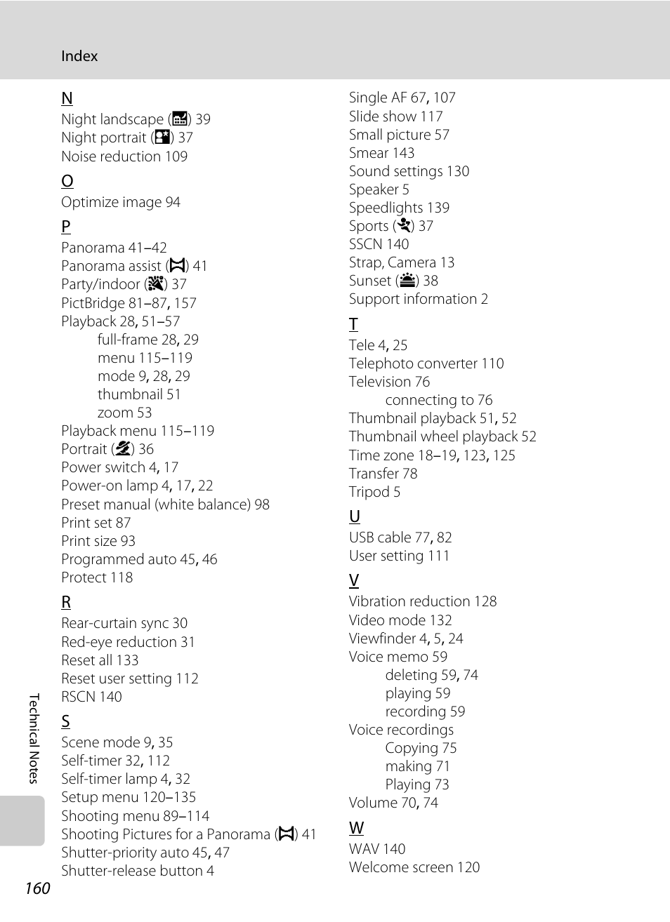 Nikon P5100 User Manual | Page 174 / 176