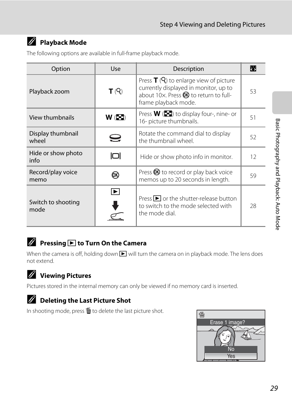Nikon P5100 User Manual | Page 43 / 176