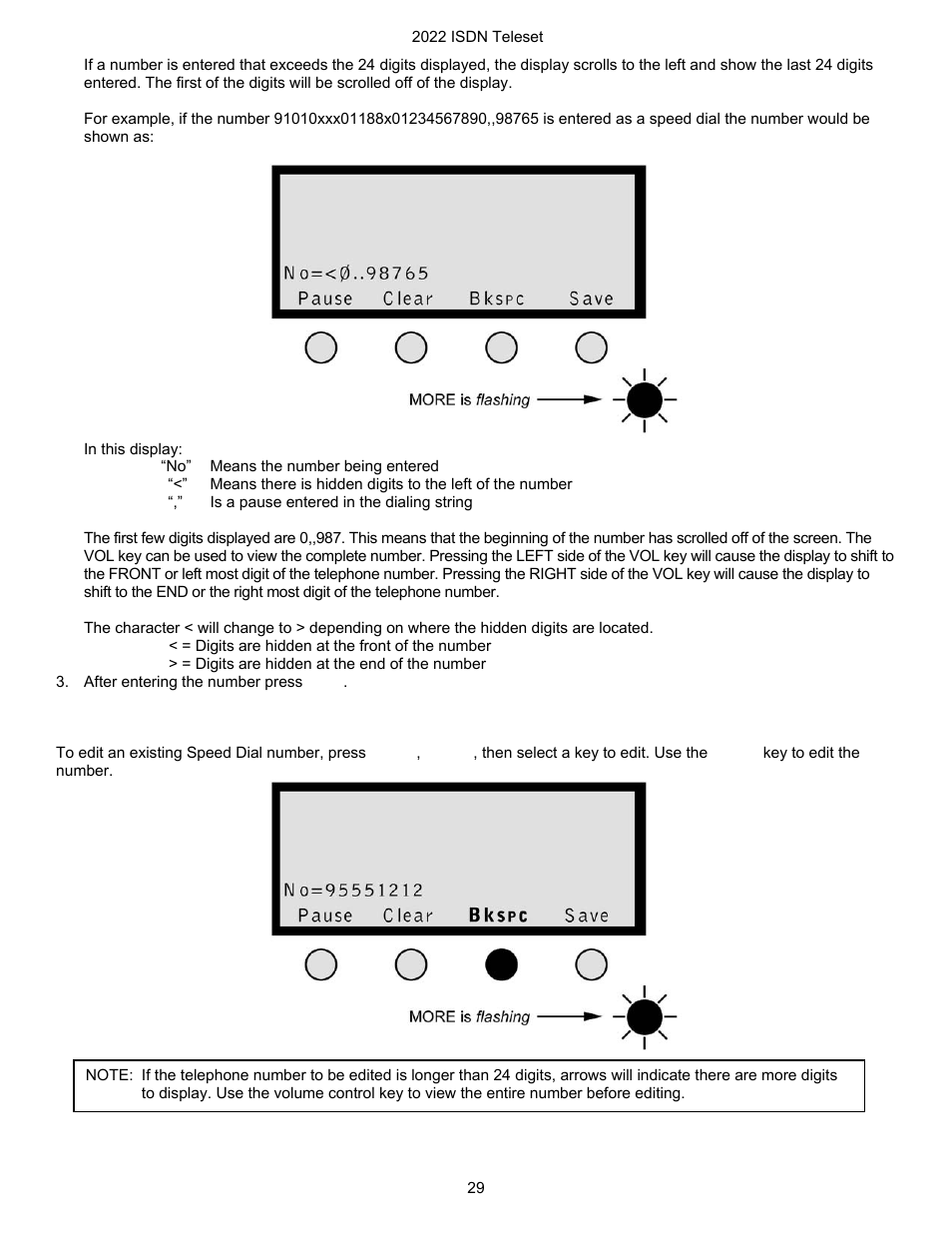 Editing a speed dial number | Nortel Networks i2022 Series User Manual | Page 31 / 61