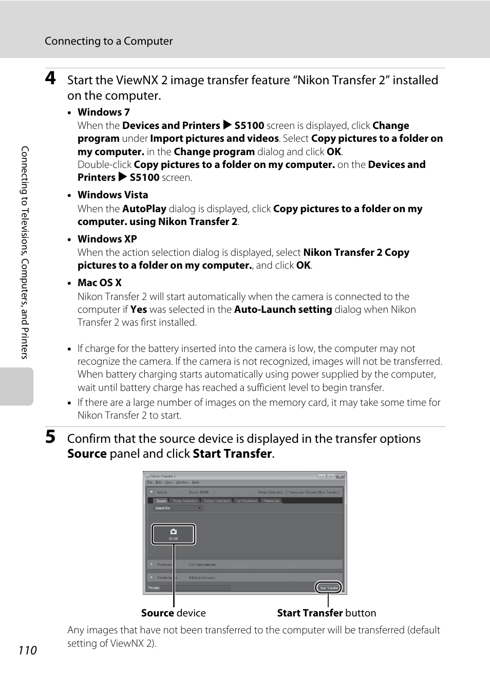 Nortel Networks COOLPIX S5100 User Manual | Page 122 / 180