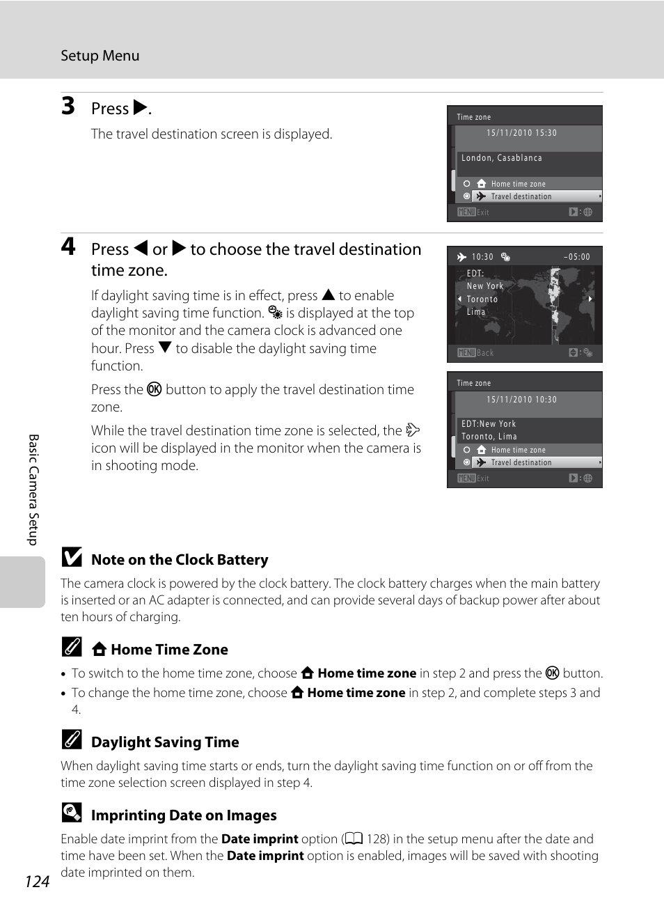 A 124) ha, Press k | Nortel Networks COOLPIX S5100 User Manual | Page 136 / 180