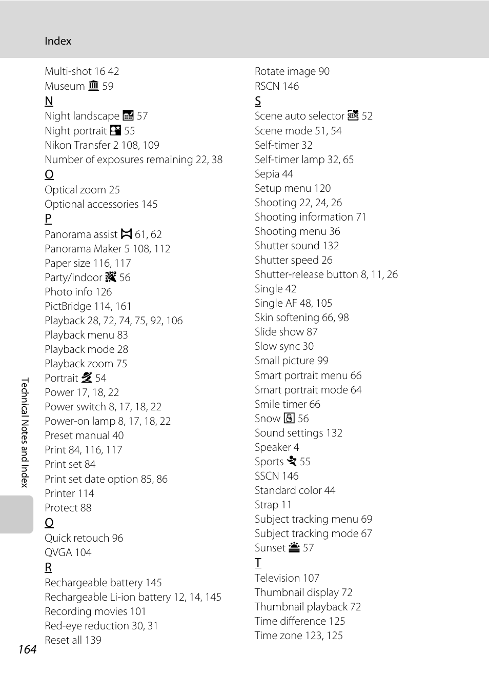 Nortel Networks COOLPIX S5100 User Manual | Page 176 / 180