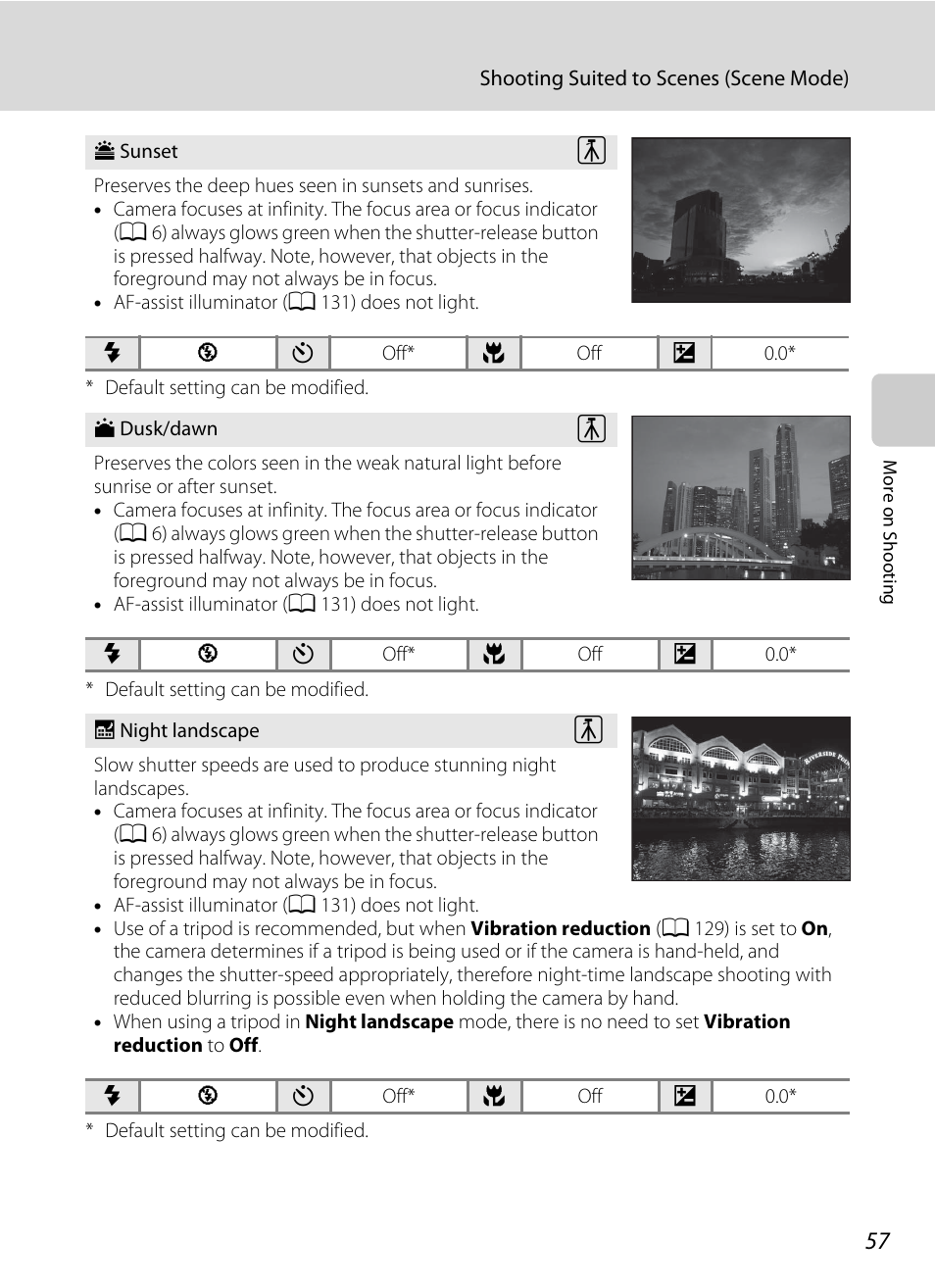 A 57) | Nortel Networks COOLPIX S5100 User Manual | Page 69 / 180