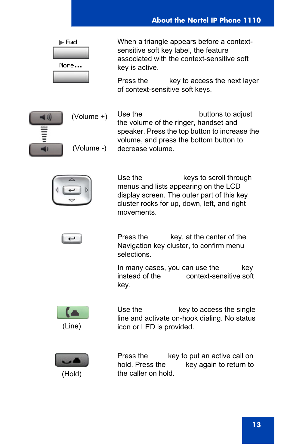 Nortel Networks NN43110-101 User Manual | Page 13 / 114