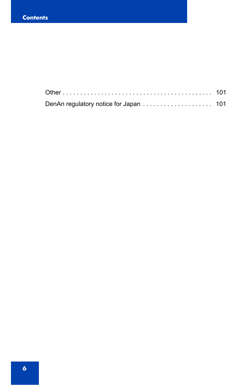 Nortel Networks NN43110-101 User Manual | Page 6 / 114