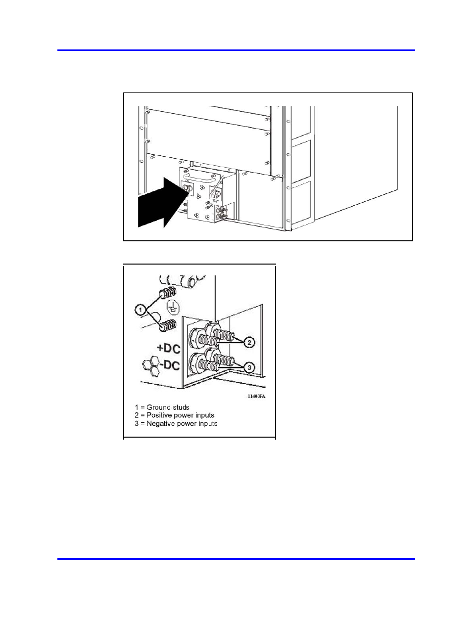 Job aid: inserting the dc power supply, Job aid: dc power supply input and | Nortel Networks NN46200-310 User Manual | Page 36 / 52