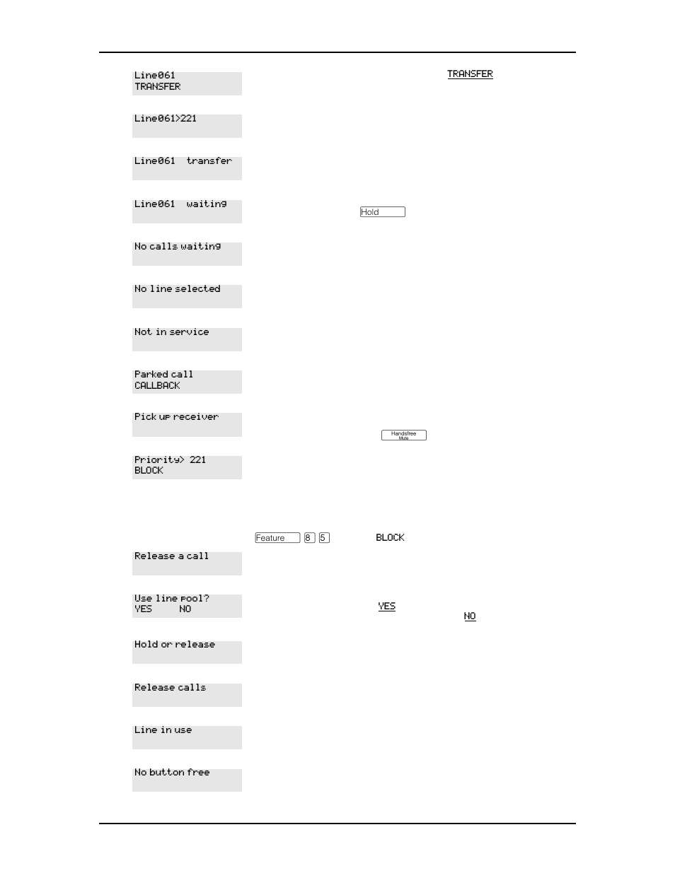 Nortel Networks M7410 User Manual | Page 127 / 148