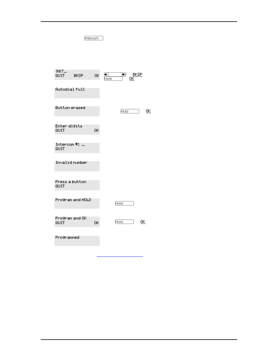 Using intercom as the line for autodial, Using intercom as the line for autodial 38 | Nortel Networks M7410 User Manual | Page 39 / 148