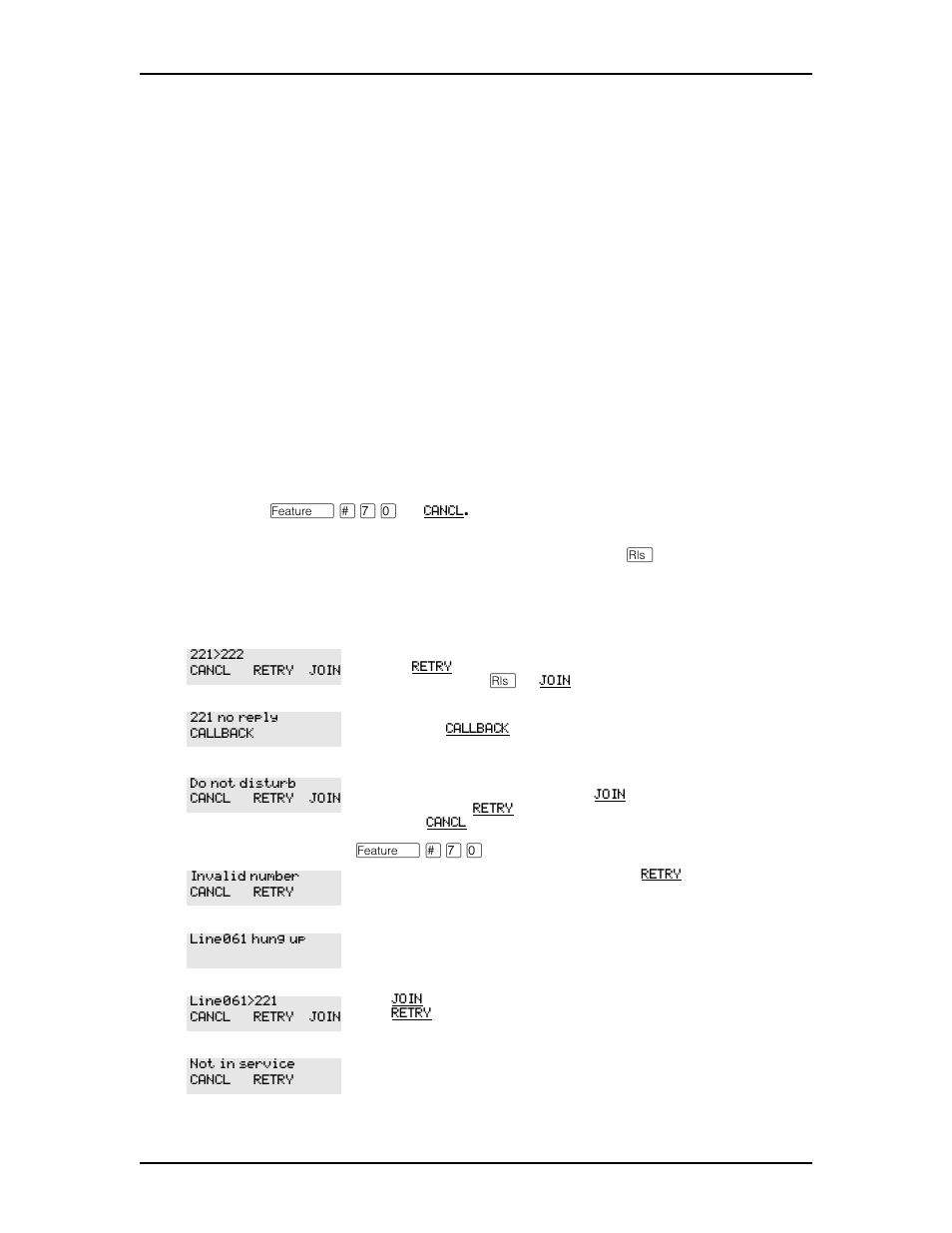 Canceling a transfer, Canceling a transfer 46 | Nortel Networks M7410 User Manual | Page 47 / 148