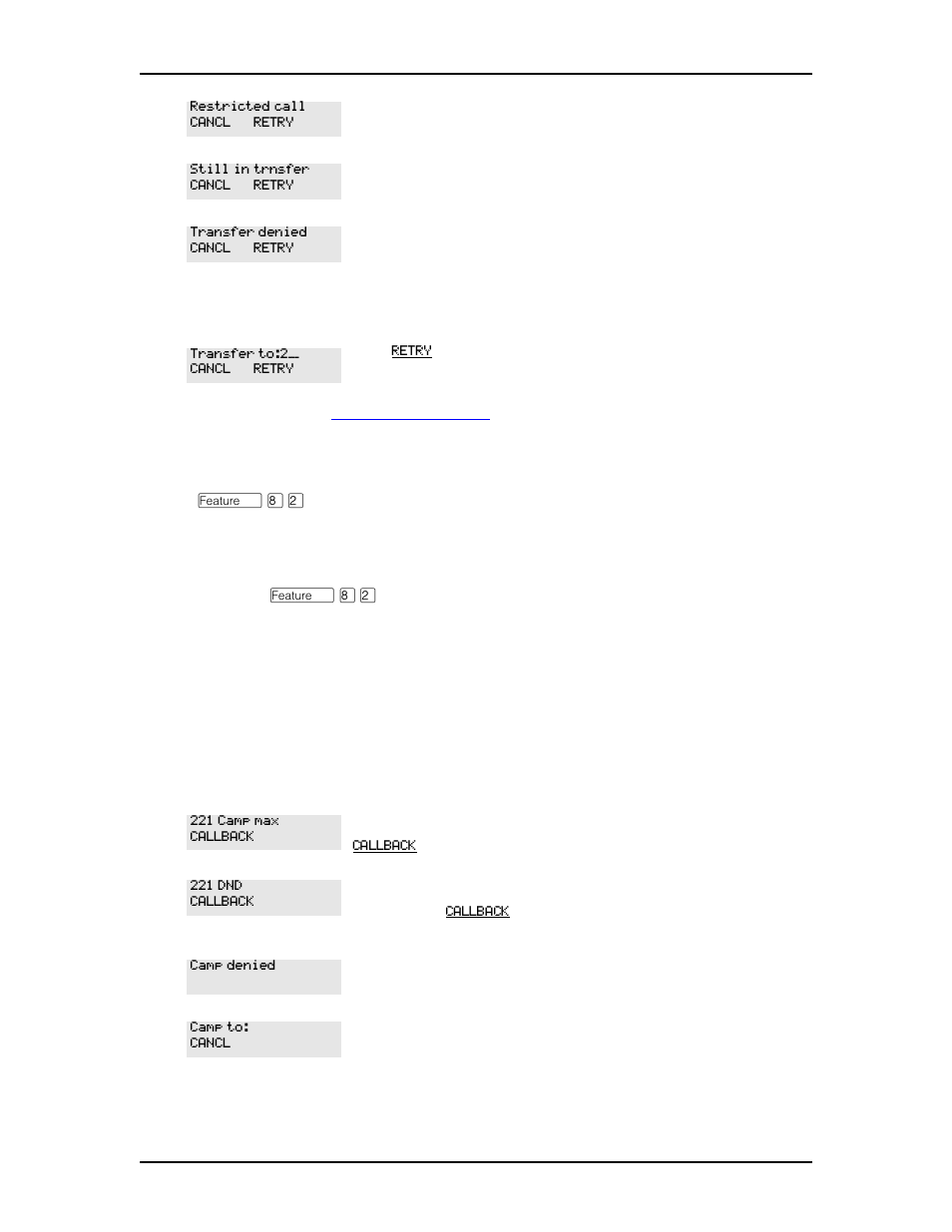 Using camp-on, Using camp-on 47 | Nortel Networks M7410 User Manual | Page 48 / 148