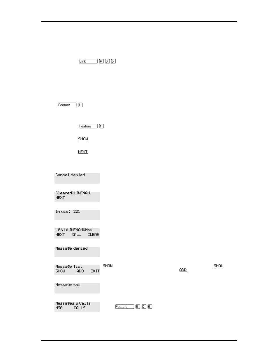 Viewing messages you have sent, Connected to an asm 64, Viewing messages you have sent 64 | Nortel Networks M7410 User Manual | Page 65 / 148