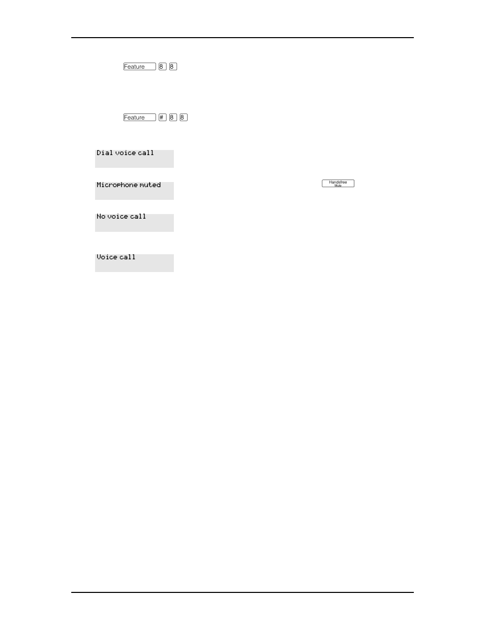 Canceling voice call deny | Nortel Networks M7410 User Manual | Page 67 / 148