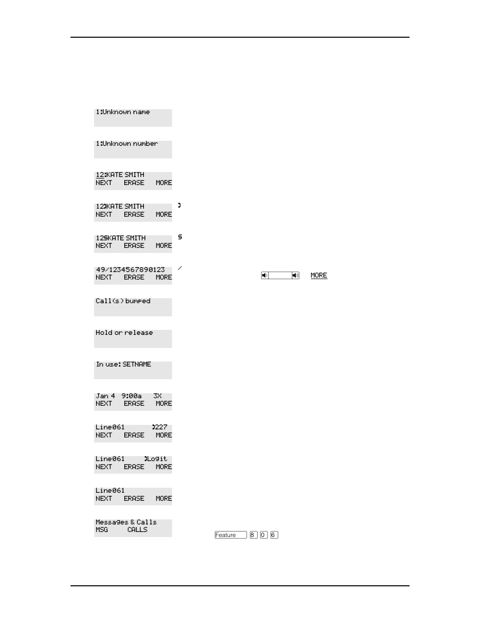 Programming a telephone to log calls automatically | Nortel Networks M7410 User Manual | Page 72 / 148