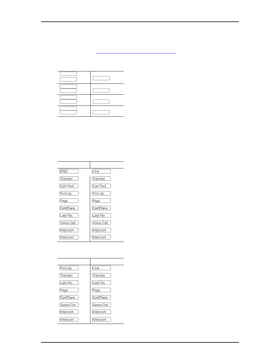 M7310 and m7208 telephone button defaults, M7310 telephone button defaults 78 | Nortel Networks M7410 User Manual | Page 79 / 148