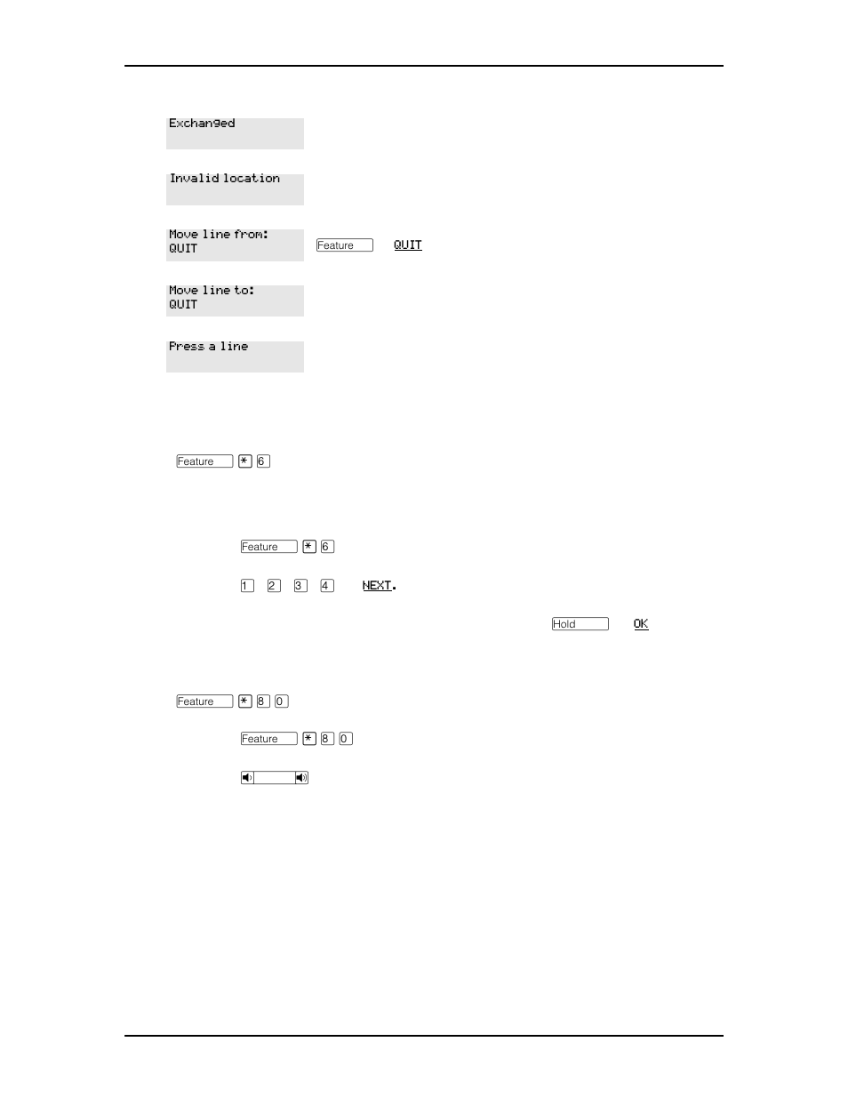 Changing the type of ring, Adjusting the ring volume | Nortel Networks M7410 User Manual | Page 81 / 148